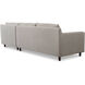 Hutton Beige Sectional, Right
